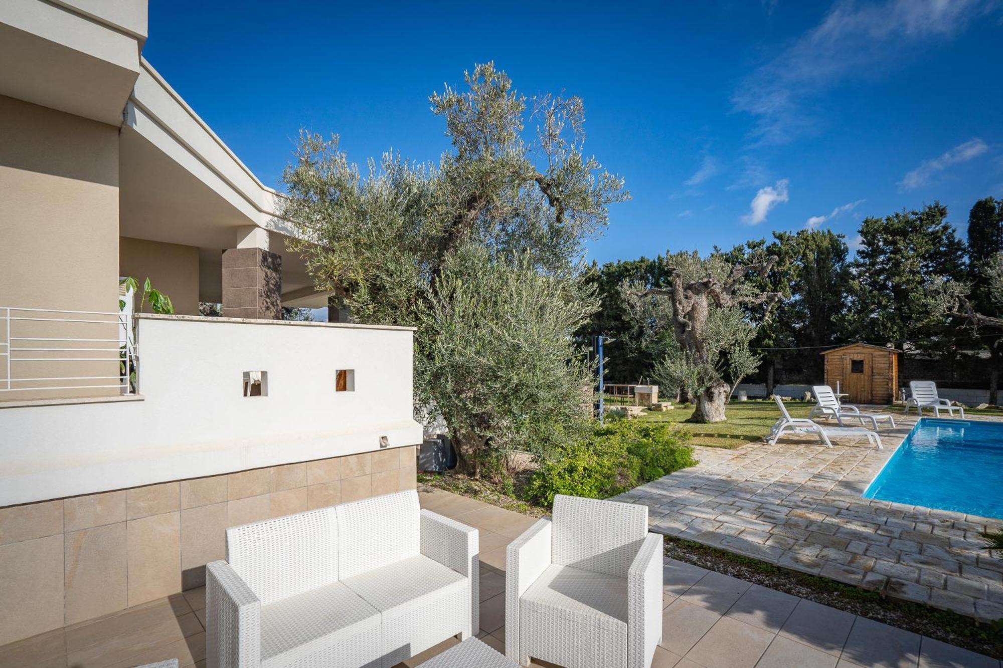 Villa Torricella With Sunny Garden Happy Rentals Leverano Exteriör bild